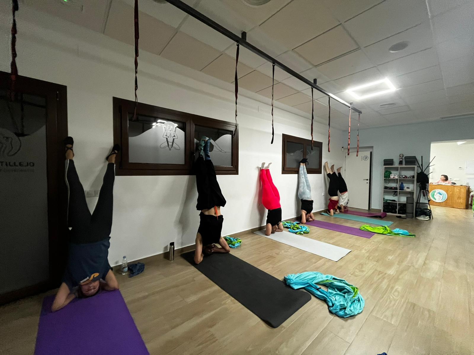 Pilates Aéreo en MJ Castillejo